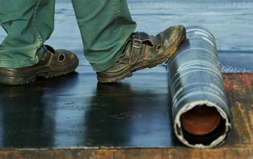 types of East Burrafirth felt roof