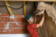 East Burrafirth tapered roof insulation